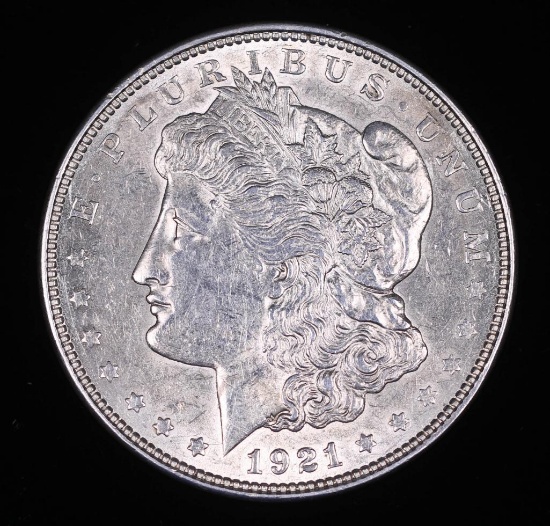 1921 MORGAN SILVER DOLLAR COIN GEM BU UNC MS+++