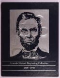 LINCOLN HISTORIC BEGINNING COLLECTION 1909-1940 COMPLETE PENNY BOOK