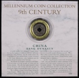 FRANKLIN MINT, MILLENNIUM COIN COLLECTION 9TH CENTURY CHINA TANG DYNASTY