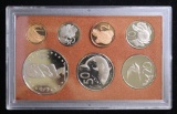 1973 COOK ISLANDS 7 COIN PROOF SET