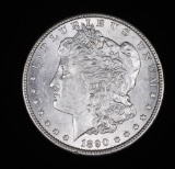 1890 MORGAN SILVER DOLLAR COIN GEM BU UNC MS+++