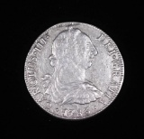 1783 FF MEXICO 8 REALES SILVER COIN