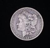 1885 O MORGAN SILVER DOLLAR COIN