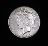 1927 PEACE SILVER DOLLAR COIN