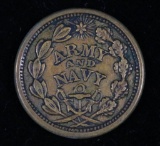 CIVIL WAR TOKEN COIN **IT MUST AND SHALL BE PRESERVED**