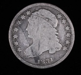 1831 BUST SILVER US DIME COIN