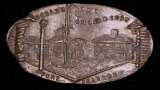 1933 WORLDS FAIR CHICAGO FORT DEARBORN PRESSED PENNY **VERY DETAILED PIECE**