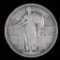 1917 TYPE 1 STANDING LIBERTY SILVER QUARTER DOLLAR COIN