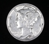 1939 MERCURY SILVER DIME COIN