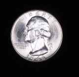 1946 WASHINGTON SILVER QUARTER DOLLAR COIN GEM BU UNC MS++