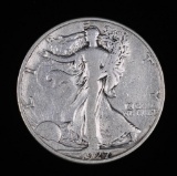 1927 S WALKING LIBERTY SILVER HALF DOLLAR COIN