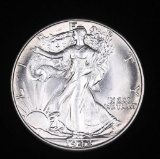 1942 WALKING LIBERTY SILVER HALF DOLLAR COIN NICE HIGH GRADE COIN!!!!