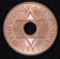 1959 NIGERIA ONE PENNY COPPER COIN GEM BU UNC MS RED+++