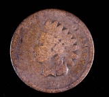 1873 INDIAN HEAD CENT PENNY COIN