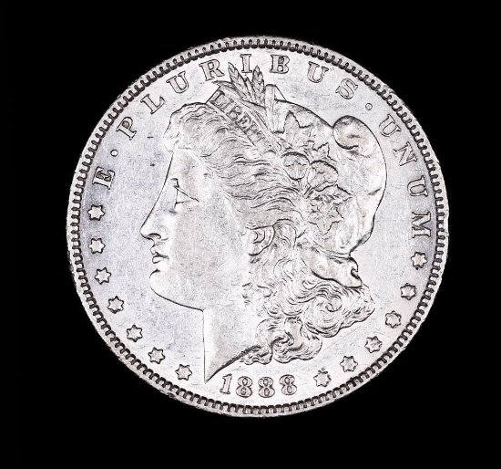 1888 MORGAN SILVER DOLLAR COIN