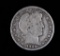 1909 BARBER SILVER HALF DOLLAR COIN