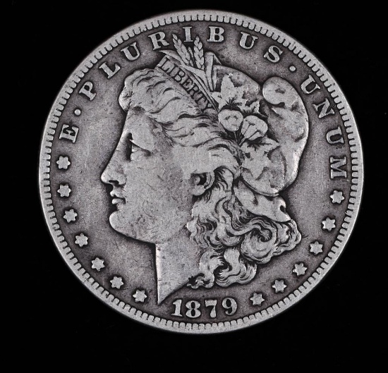 1879 S MORGAN SILVER DOLLAR COIN **REVERSE 1878**