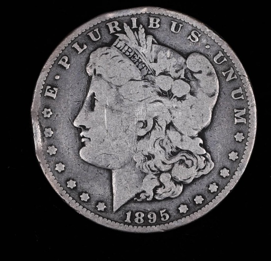 1895 O MORGAN SILVER DOLLAR COIN