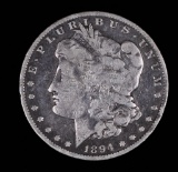 1894 O MORGAN SILVER DOLLAR COIN