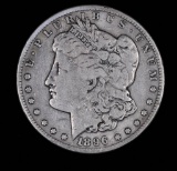 1896 S MORGAN SILVER DOLLAR COIN