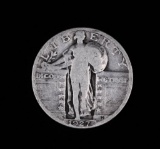 1927 S STANDING LIBERTY SILVER QUARTER DOLLAR COIN