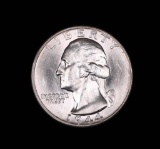 1944 WASHINGTON SILVER QUARTER DOLLAR COIN GEM BU UNC MS++