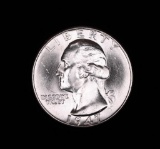 1947 WASHINGTON SILVER QUARTER DOLLAR COIN GEM BU UNC MS++