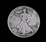 1917 WALKING LIBERTY SILVER HALF DOLLAR COIN