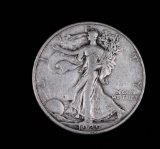 1929 D WALKING LIBERTY SILVER HALF DOLLAR COIN