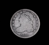 1830 BUST SILVER DIME COIN