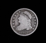 1837 BUST SILVER DIME COIN