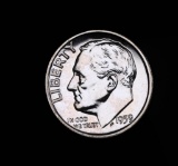 1959 ROOSEVELT SILVER DIME COIN PROOF++