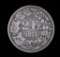 1874 B SWITZERLAND 2 FRANCS SILVER COIN .2685 ASW