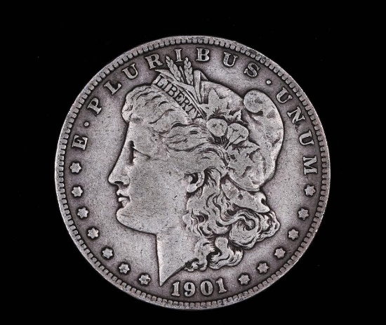 1901 S MORGAN SILVER DOLLAR COIN