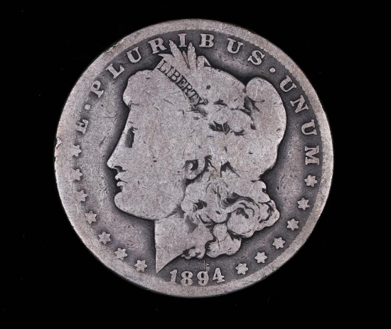 1894 O MORGAN SILVER DOLLAR COIN