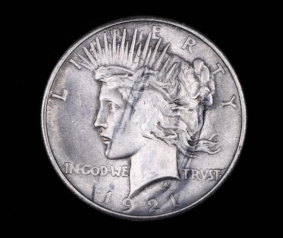 1921 PEACE SILVER DOLLAR COIN VERY HIGH GRADE COIN!!