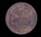 1864 TWO CENT US COPPER PIECE COIN