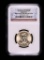 2008 D PRESIDENTIAL DOLLAR COIN **ANDREW JACKSON** NGC BRILLIANT UNC FIRST DAY ISSUE