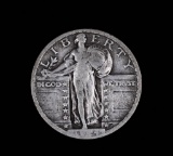 1924 STANDING LIBERTY SILVER QUARTER DOLLAR COIN