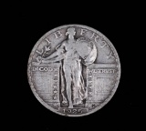 1925 STANDING LIBERTY SILVER QUARTER DOLLAR COIN