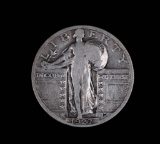 1927 S STANDING LIBERTY SILVER QUARTER DOLLAR COIN