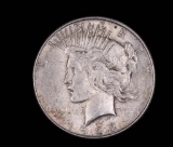 1923 S PEACE SILVER DOLLAR COIN