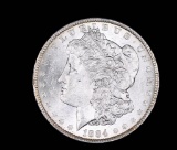 1884 O MORGAN SILVER DOLLAR COIN GEM BU UNC MS++