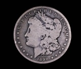 1890 O MORGAN SILVER DOLLAR COIN