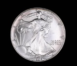 1992 1oz AMERICAN SILVER EAGLE COIN US MINT .999 FINE SILVER ROUND