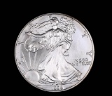 1998 1oz AMERICAN SILVER EAGLE COIN US MINT .999 FINE SILVER ROUND