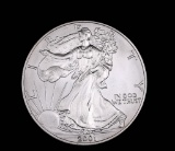 2001 1oz AMERICAN SILVER EAGLE COIN US MINT .999 FINE SILVER ROUND