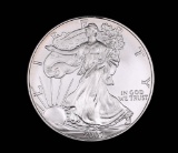 2007 1oz AMERICAN SILVER EAGLE COIN US MINT .999 FINE SILVER ROUND