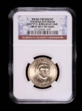 2007 P PRESIDENTIAL DOLLAR COIN **THOMAS JEFFERSON** NGC BRILLIANT UNC FIRST DAY ISSUE