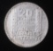 1933 FRANCE 20 FRANCS SILVER COIN .4372 ASW